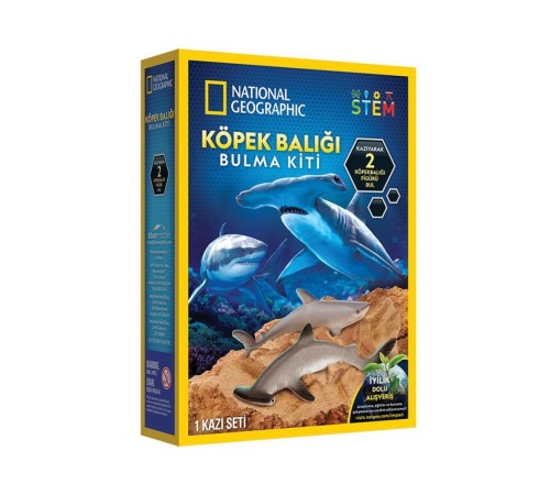 NAT07002 National Geographic Köpek Balığı Bulma Kiti - TRHAMSHDIG +6 yaş NAT07002 National Geographic Köpek Balığı Bulma Kiti - TRHAMSHDIG +6 yaş