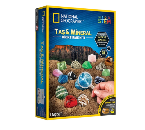 Natgeo Taş ve Mineral Biriktirme Kiti Natgeo Taş ve Mineral Biriktirme Kiti