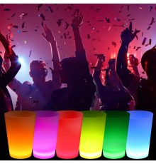 Neon Parti Glow Bardak 1.5 oz Karışık Renk 1 Adet Tekli