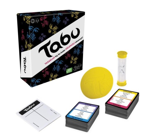 Nessi World F5254 Hasbro Gaming - Tabu +13 yaş