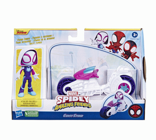 Nessi World F6777 Spidey ve İnanılmaz Arkadaşları - Motorsiklet ve Figür +3 yaş Nessi World F6777 Spidey ve İnanılmaz Arkadaşları - Motorsiklet ve Figür +3 yaş