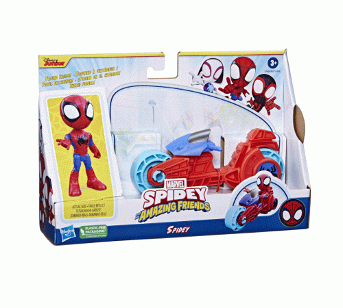 Nessi World F6777 Spidey ve İnanılmaz Arkadaşları - Motorsiklet ve Figür +3 yaş Nessi World F6777 Spidey ve İnanılmaz Arkadaşları - Motorsiklet ve Figür +3 yaş