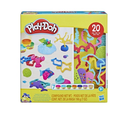 Nessi World F7384 Play-Doh Creations Hayal Gücü Şekilleri Seti +3 yaş Nessi World F7384 Play-Doh Creations Hayal Gücü Şekilleri Seti +3 yaş