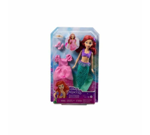 HMG49 Disney Prensesleri Deniz Kızına Dönüşebilen Ariel HMG49 Disney Prensesleri Deniz Kızına Dönüşebilen Ariel