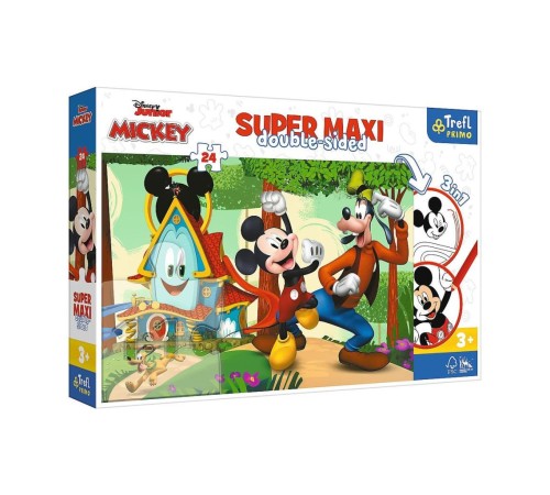 Nessi World PUZZLE-41012 Süper Maxi Mickey 24 Parça Çocuk Puzzle Nessi World PUZZLE-41012 Süper Maxi Mickey 24 Parça Çocuk Puzzle