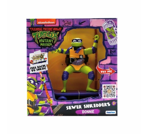 Nessi World TU814001 TMNT Ninja Kaplumbağalar Çek Bırak Kaykay Figür - 71055 Nessi World TU814001 TMNT Ninja Kaplumbağalar Çek Bırak Kaykay Figür - 71055