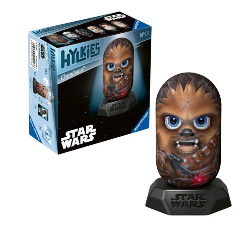 010166 Hylkies Star Wars - Chewbacca 54 parça Puzzle - No:05 - Ravensburger 010166 Hylkies Star Wars - Chewbacca 54 parça Puzzle - No:05 - Ravensburger