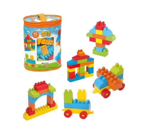 01254 Multi Blok Seti 92 Parça -Dede 01254 Multi Blok Seti 92 Parça -Dede