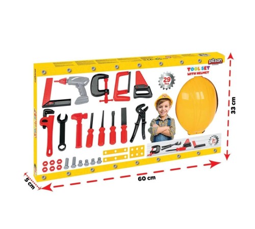 03 249 Pllsan Alet Seti Kasklı 29 Parça 03 249 Pllsan Alet Seti Kasklı 29 Parça