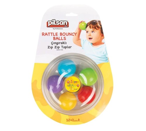 03 356 Çıngıraklı Zıp Zıp Toplar -Pilsan 03 356 Çıngıraklı Zıp Zıp Toplar -Pilsan