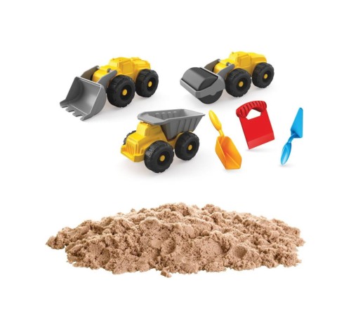 03727 İş Makineleri Kum Seti 750 gr -Dede 03727 İş Makineleri Kum Seti 750 gr -Dede