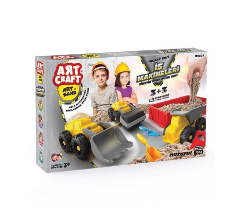 03727 İş Makineleri Kum Seti 750 gr -Dede 03727 İş Makineleri Kum Seti 750 gr -Dede