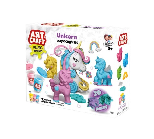 03999 Art Craft Unicorn Hamur Set 168 Gr -Fentoys