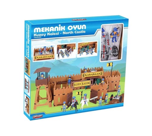 04 001 Mini Mekanik Seri 1 Kuzey Kalesi -Pilsan Oyuncak 04 001 Mini Mekanik Seri 1 Kuzey Kalesi -Pilsan Oyuncak