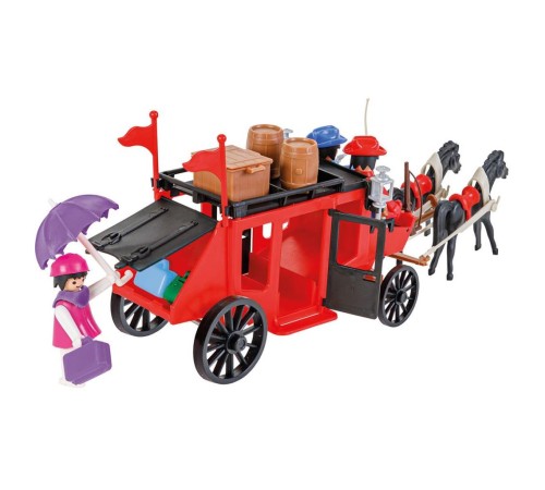 04 002 Mini Mekanik Seri 2 Posta Arabası -Pilsan Oyuncak