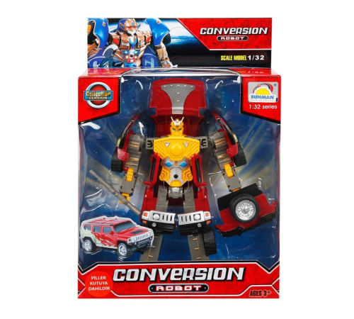 1:32 Sesli ve Işıklı Dönüşebilen Robot 1:32 Sesli ve Işıklı Dönüşebilen Robot