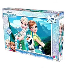 100 Parça Frozen Puzzle