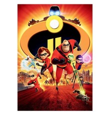 100 Parça Incredibles 2 Puzzle
