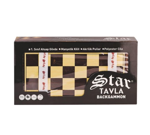 1021798 Star Antik Ceviz Tavla Takımı -Star Oyun Aletleri 1021798 Star Antik Ceviz Tavla Takımı -Star Oyun Aletleri