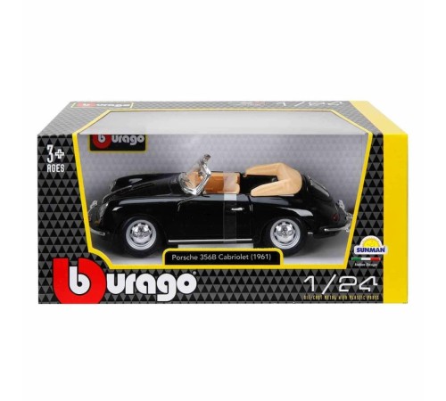 1022078 1:24 Porsche 356B Cabriolet 1961 Araba 1022078 1:24 Porsche 356B Cabriolet 1961 Araba