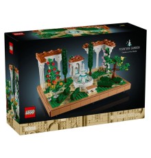 10359 Lego icons Çeşmeli Bahçe - Fountain Garden 1302 parça +18 yaş