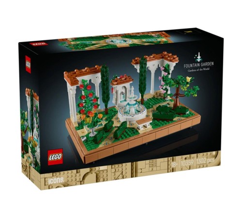 10359 Lego icons Çeşmeli Bahçe - Fountain Garden 1302 parça +18 yaş 10359 Lego icons Çeşmeli Bahçe - Fountain Garden 1302 parça +18 yaş