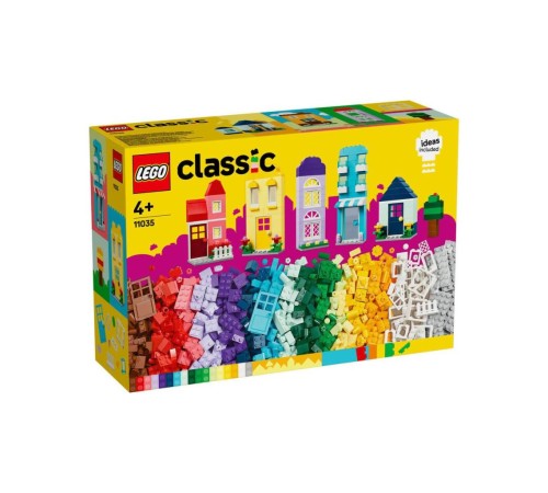 11035 LEGO® Classic Yaratıcı Evler 850 parça +4 yaş 11035 LEGO® Classic Yaratıcı Evler 850 parça +4 yaş