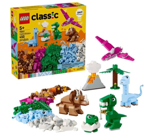 11041 Lego Classic Yaratıcı Dinozorlar 450 parça +5 yaş 11041 Lego Classic Yaratıcı Dinozorlar 450 parça +5 yaş