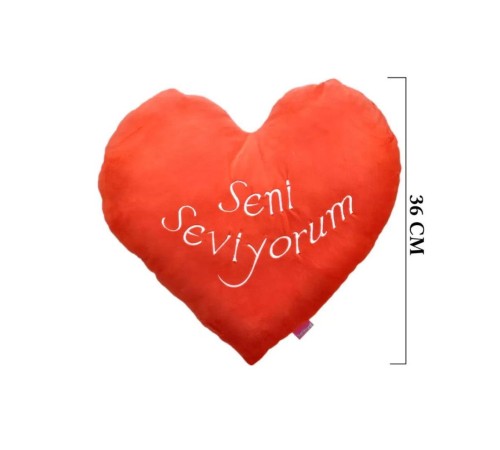 1153K Kalp Yastık 36x36 cm 1153K Kalp Yastık 36x36 cm