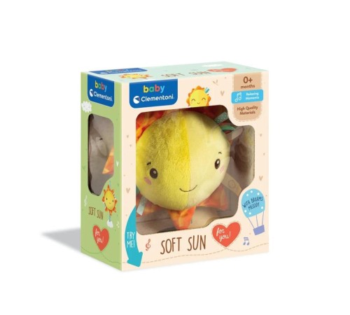 17795 Baby Clementoni - Müzikli Pelüş Güneş 17795 Baby Clementoni - Müzikli Pelüş Güneş