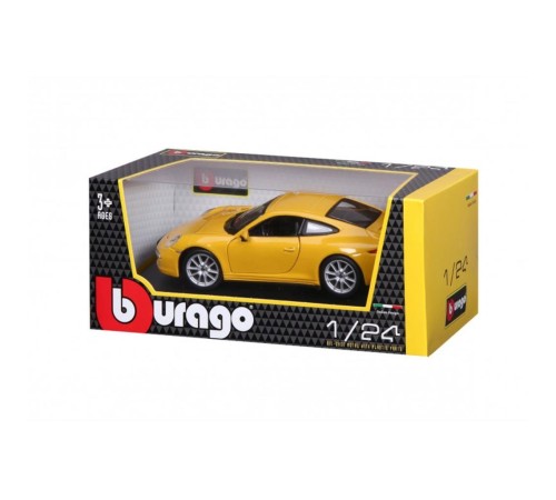 21065 Burago 1:24 Porsche 911 Carrera S Model Araba 21065 Burago 1:24 Porsche 911 Carrera S Model Araba