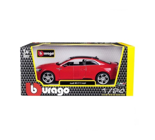 21090 Burago 1:24 Audi RS 5 Coupe Model Araba 21090 Burago 1:24 Audi RS 5 Coupe Model Araba