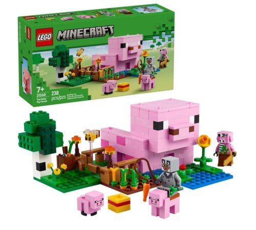 21268 Lego Minecraft Baby Pig Evi 238 parça +7 yaş 21268 Lego Minecraft Baby Pig Evi 238 parça +7 yaş