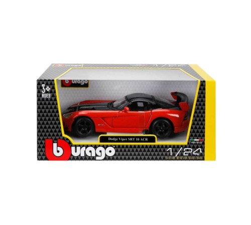 22114 Burago 1:24 Dodge Viper SRT 10 ACR Model Araba 22114 Burago 1:24 Dodge Viper SRT 10 ACR Model Araba