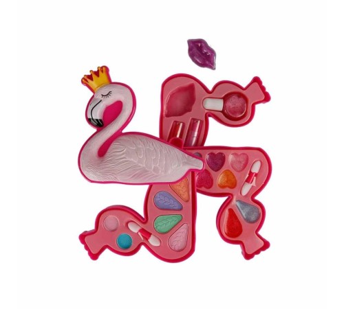 2599 Flamingo Şekilli 3 Katlı Makyaj Güzellik Seti 2599 Flamingo Şekilli 3 Katlı Makyaj Güzellik Seti
