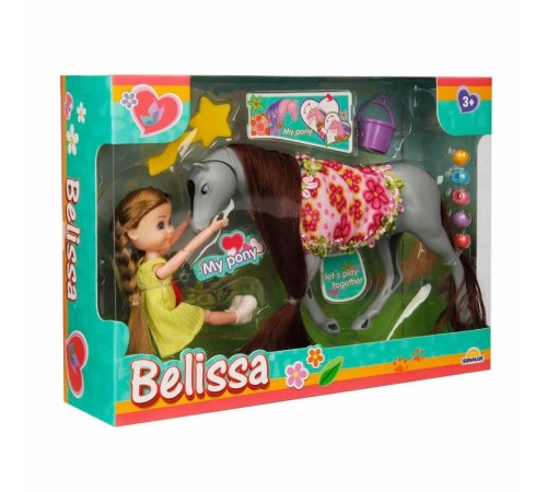 2981 Belissa’nın Süslü Atı 15 cm -Sunman 2981 Belissa’nın Süslü Atı 15 cm -Sunman