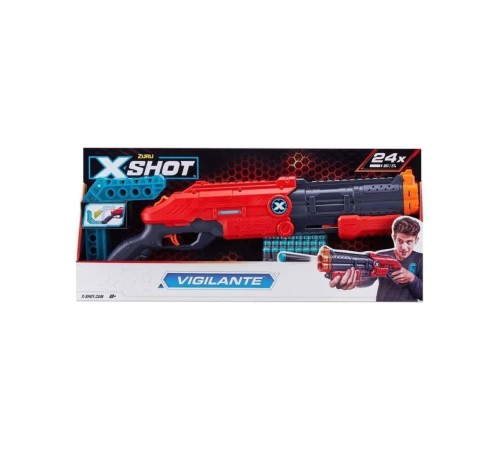 36436 Zuru X-Shot Silah Sünger Atan Excel-Vigilante 24 Mermi -Sunman 36436 Zuru X-Shot Silah Sünger Atan Excel-Vigilante 24 Mermi -Sunman
