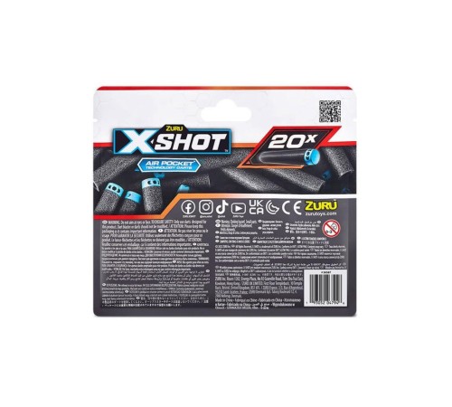 36587 Zuru X Shot Silah 20 li Yedek Paket -Sunman 36587 Zuru X Shot Silah 20 li Yedek Paket -Sunman