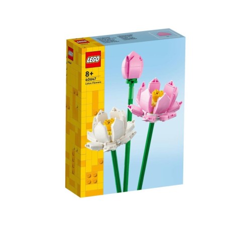 40647 LEGO® iconic Botanical Collection Lotus Çiçekleri 220 parça +8 yaş