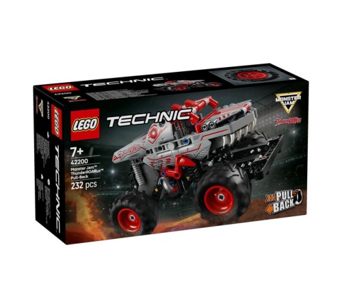 42200 Lego Technic Monster Jam ThunderROARus Çek-Bırak 232 parça +7 yaş 42200 Lego Technic Monster Jam ThunderROARus Çek-Bırak 232 parça +7 yaş
