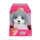 4247 Sesli Hareketli Peluş Köpek Gri -Sunman