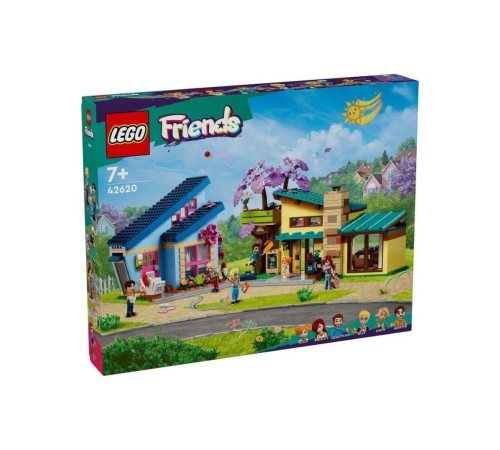 42620 LEGO® Friends Olly ve Paisley'nin Aile Evleri 1126 parça +7 yaş 42620 LEGO® Friends Olly ve Paisley'nin Aile Evleri 1126 parça +7 yaş