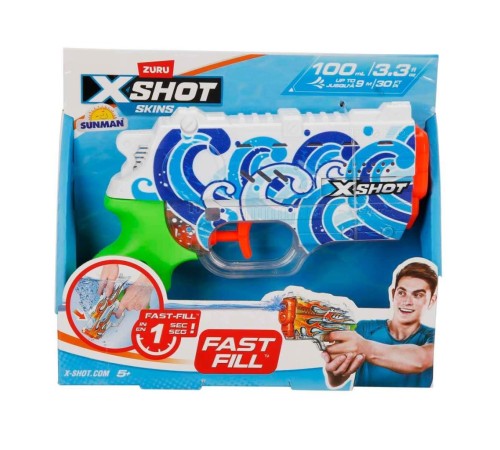 4582 X-Shot Skins Nano Fast Fill Su Tabancası 19 cm 4582 X-Shot Skins Nano Fast Fill Su Tabancası 19 cm