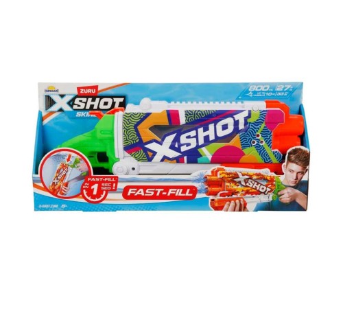 4584 X-Shot Skins Pump Action Fast Fill Su Tabancası 49,5 cm 4584 X-Shot Skins Pump Action Fast Fill Su Tabancası 49,5 cm