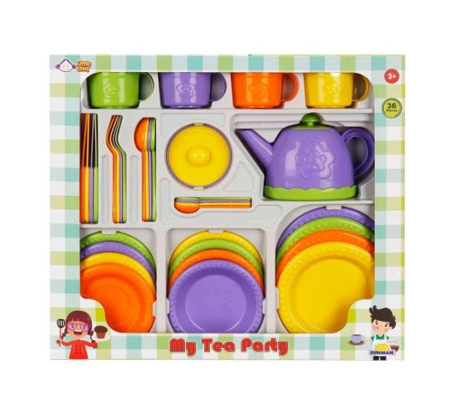 4682 Little Chef Çay Seti 36 Parça -Sunman 4682 Little Chef Çay Seti 36 Parça -Sunman