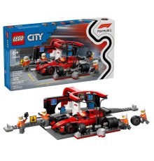 60443 Lego City Ferrari F1 Pit Stop ve Pit Ekibi 322 parça +6 yaş