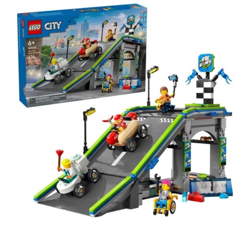60460 Lego City Senin Kuralların: Yarış Arabası Rampa Parçası 436 parça +6 yaş 60460 Lego City Senin Kuralların: Yarış Arabası Rampa Parçası 436 parça +6 yaş