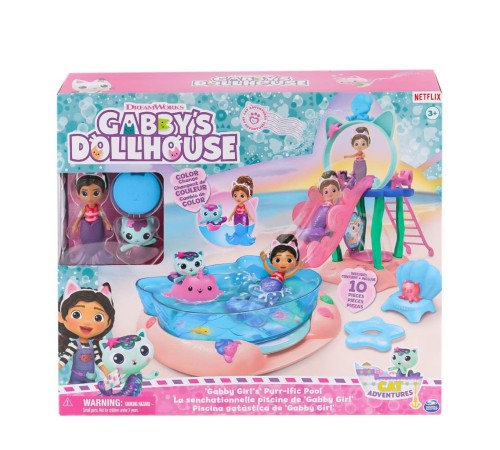 6067878 Gabbys Dollhouse Gabby ve Mercat Purr-ific Havuz Oyun Seti 6067878 Gabbys Dollhouse Gabby ve Mercat Purr-ific Havuz Oyun Seti