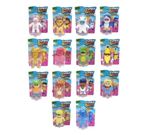 61196 Strech Monsterflex Süper Esnek S Stumble Guys 5 cm -Sunman 61196 Strech Monsterflex Süper Esnek S Stumble Guys 5 cm -Sunman