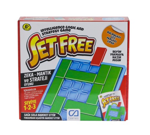 620 CAPLS-5264 Setfree Zeka, Mantık ve Strateji Oyunu -CaGames 620 CAPLS-5264 Setfree Zeka, Mantık ve Strateji Oyunu -CaGames